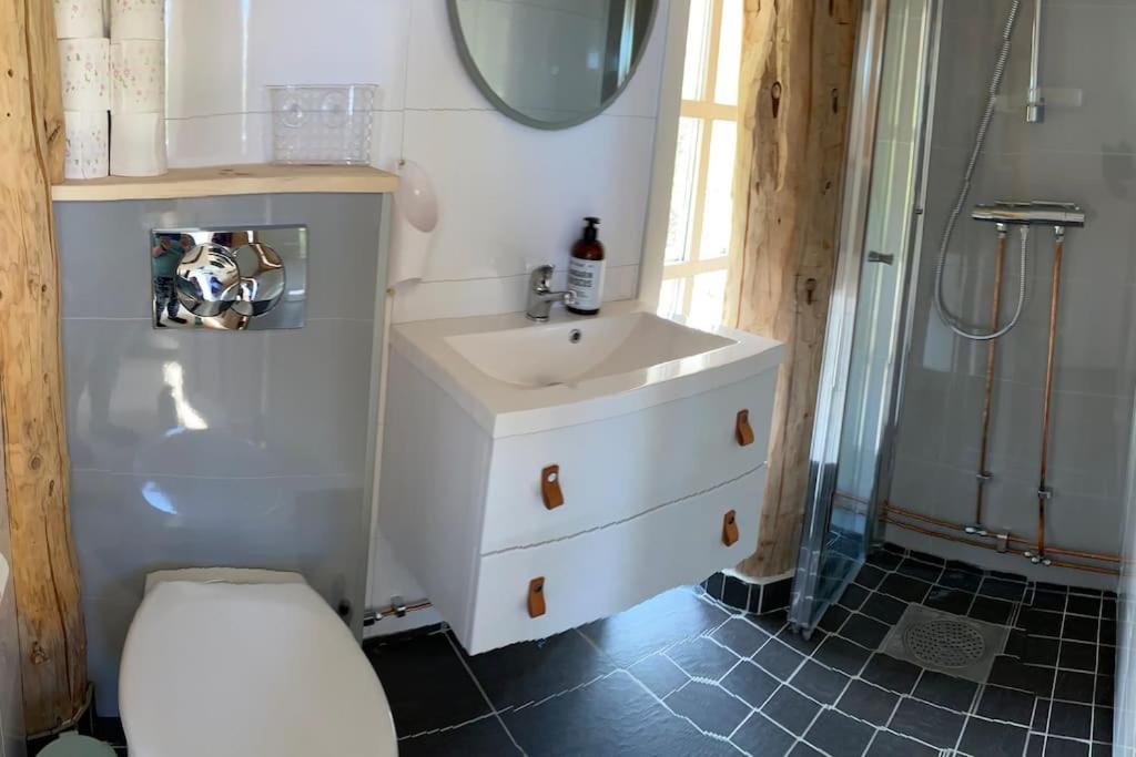 Minihus Med Drommeutsikt Til Sunnmorsalpene Apartment Aure  Bagian luar foto